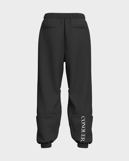 Conquer Relaxed Joggers detail of cuff and waistband