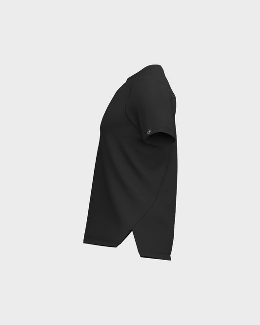 Conquer Active Shirt detail of breathable fabric